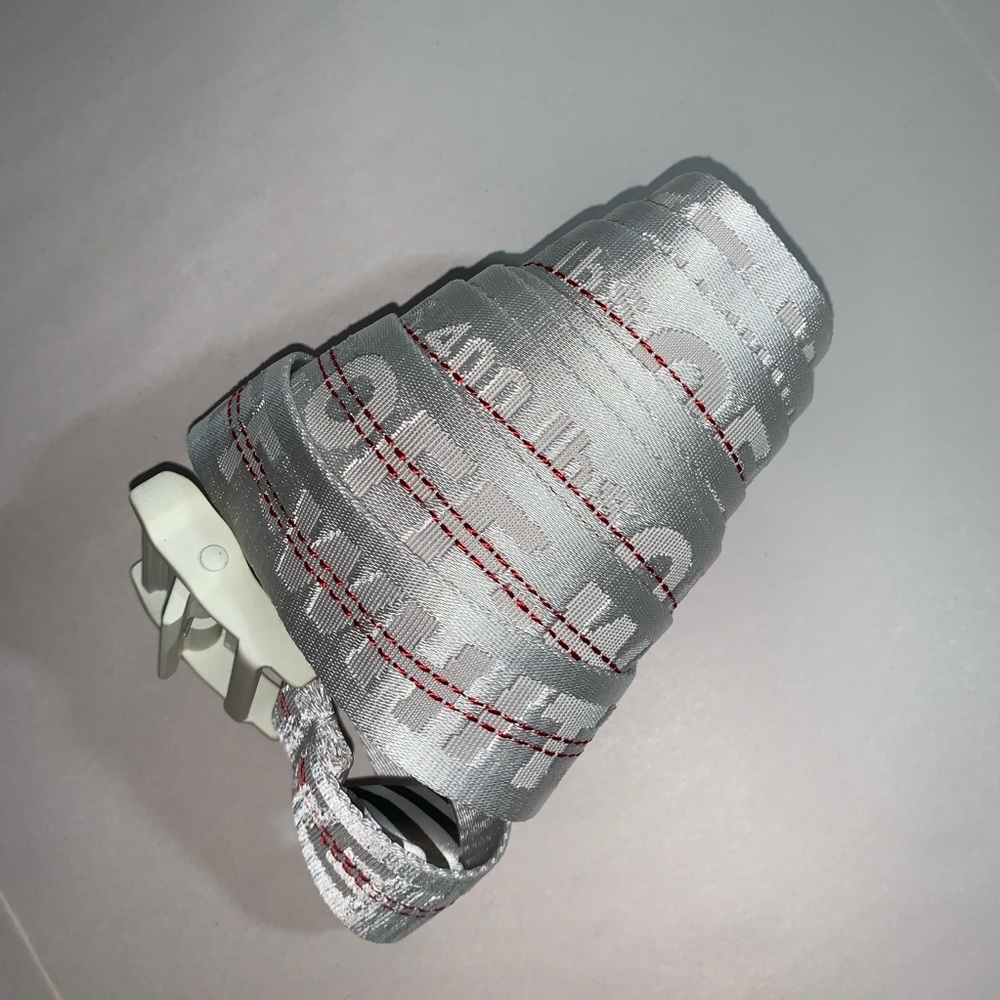 OFF-WHITE one size Safety White Nylon Web BELT - Picture 8 of 11